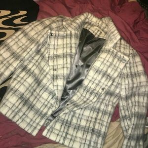 Jbrand rabbit fur coat